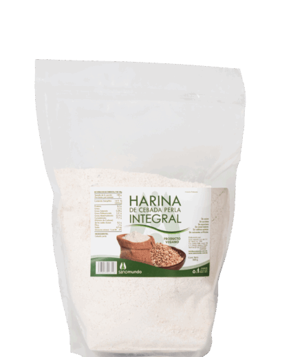 Tienda 9 Harina de Cebada 500 g - Vegana, Sin Azúcar ni Conservadores