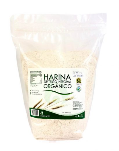Bolsa de harina de trigo orgánico Sanomundo de 1 kg