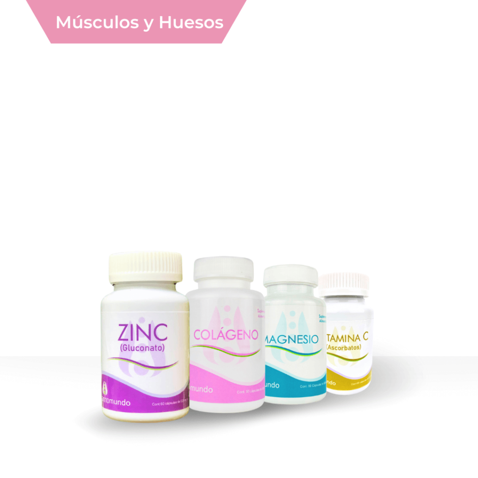 Kit de Huesos y Músculos – Suplementos para Fortalecer la Salud Ósea y Muscular