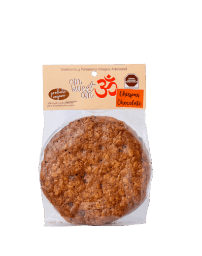 Galleta Vegana de Avena con Chispas de Chocolate (Paq. 2 Pzs)