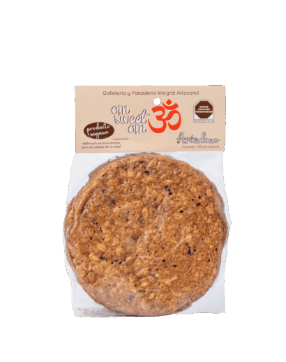 Galleta Vegana de Avena con Arándano (Paq. 2 Pzs)