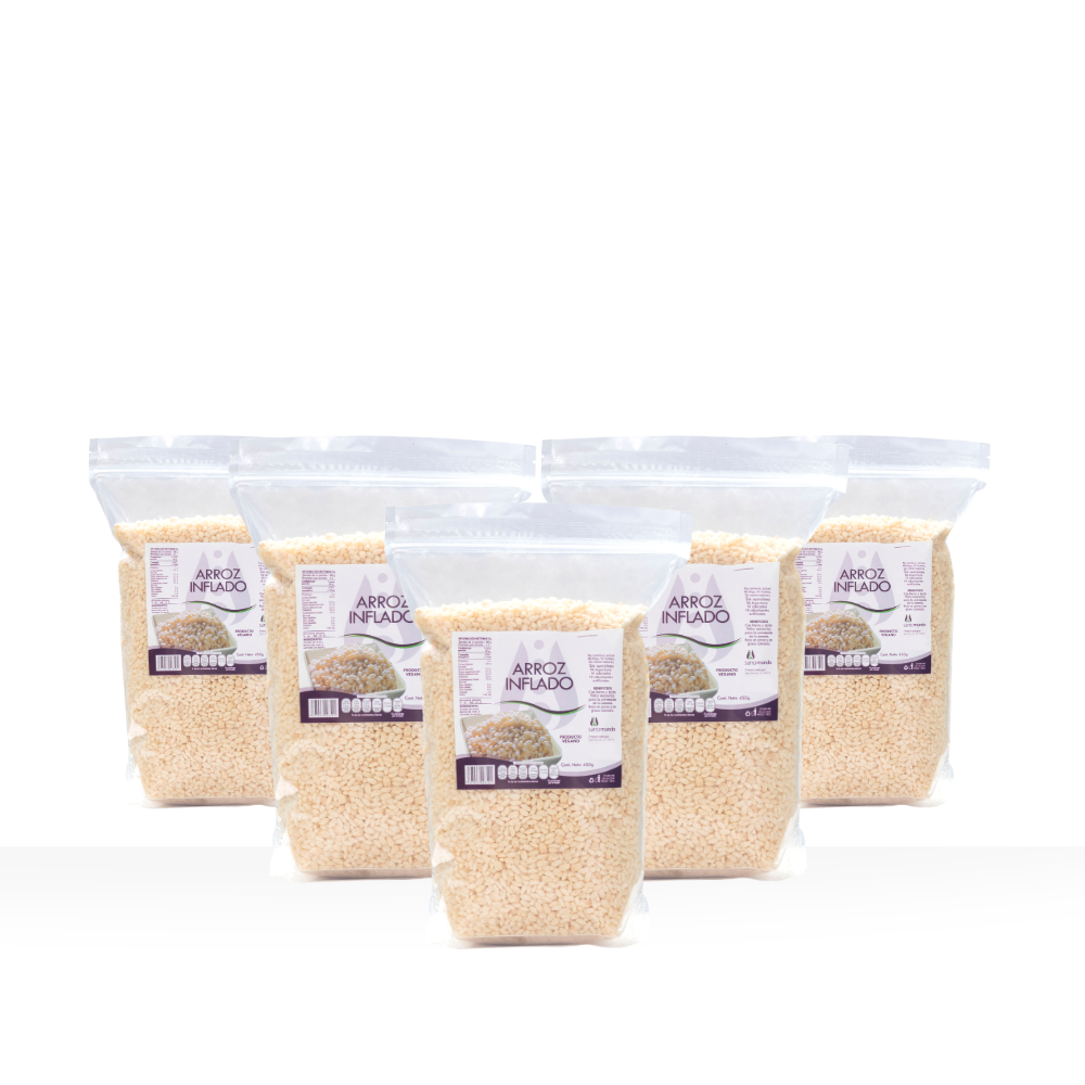 Arroz Inflado 450gr Sano Mundo Kit 5 Piezas 1 Arroz Inflado 450gr Sano Mundo Kit 5 Piezas