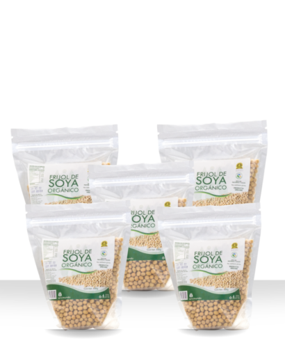 Kit 5 Bolsas Frijol De Soya Organico 500g Sano Mundo